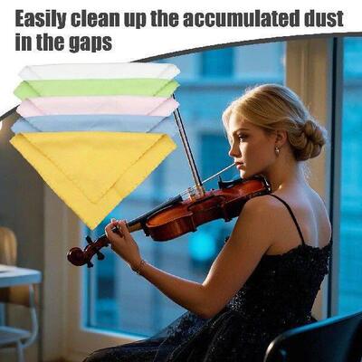 Cleaning Microfiber Cloths 5 Pieces Violin Guitar Wiper