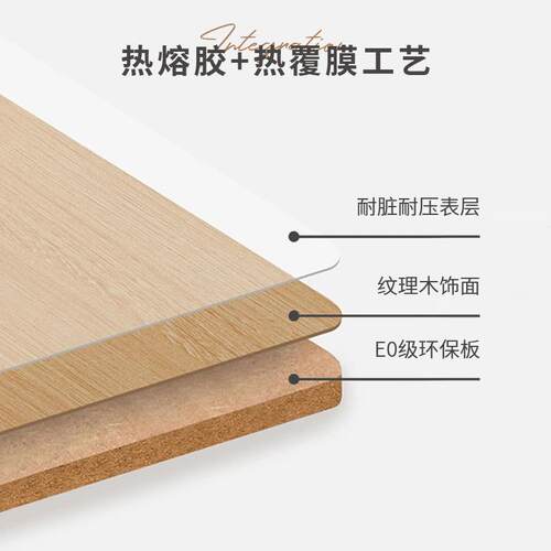 新款直销竹木纤维木饰面板客厅背景墙护墙板竹炭共挤板装饰木纹板