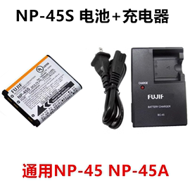 适用富士拍立得mini90相机SP-2打印机SP2电池+充电器NP-45S NP45S