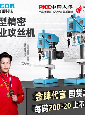 凌欧台式攻丝机小型工业级螺丝攻机电动攻牙机套丝螺纹SWJ-6/1216