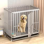 独立 金毛拉布拉多犬室内狗笼 升级全方管狗笼 中型和大型狗笼