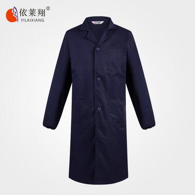 正品加厚/TC污混纺蓝褂大褂长袖工作服男仓库搬运大防防尘大褂劳