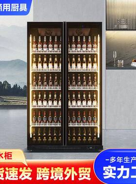 ktv酒吧小型酒水冰柜商用冷冻冰箱啤酒饮料冷藏展示柜保鲜冷藏柜