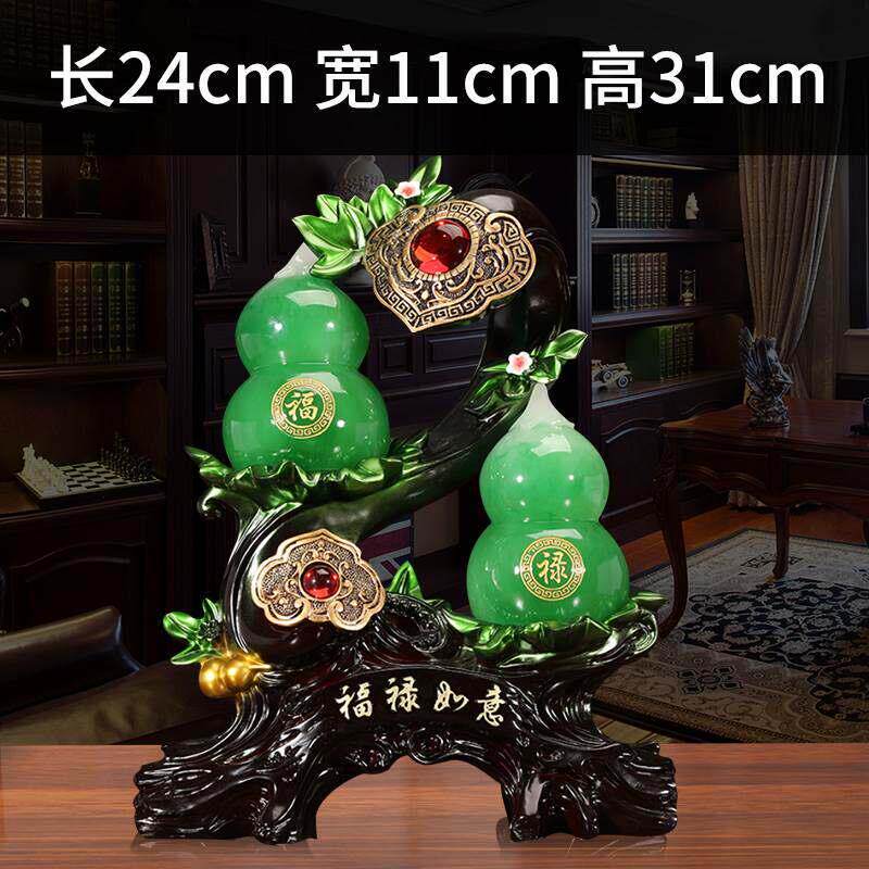工艺品招财葫芦福禄金蟾摆件吉祥旺财送长辈领导生日礼品家居摆设