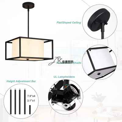 美式乡村农舍复古工风l39527of灯t方铁艺客厅吊餐厅吧台形业灯具