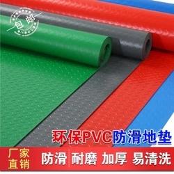 绝缘地垫 加厚牛筋耐磨胶垫绿色PVC地胶家用防滑防水卫生间门口垫