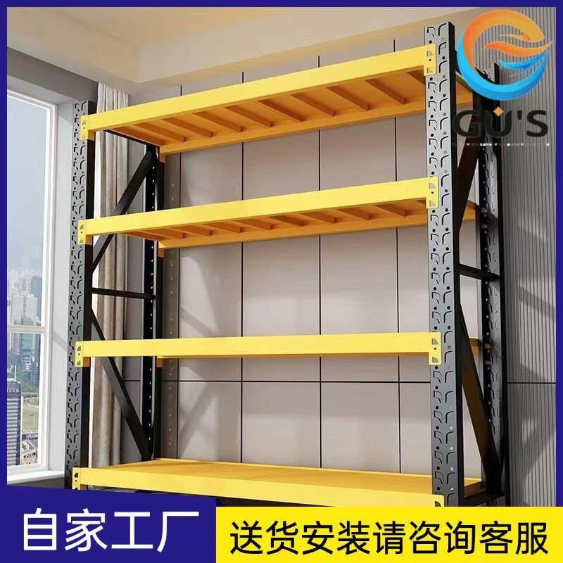 跨境货源3层货架置物架仓库轻中型超市车库储物间收纳架