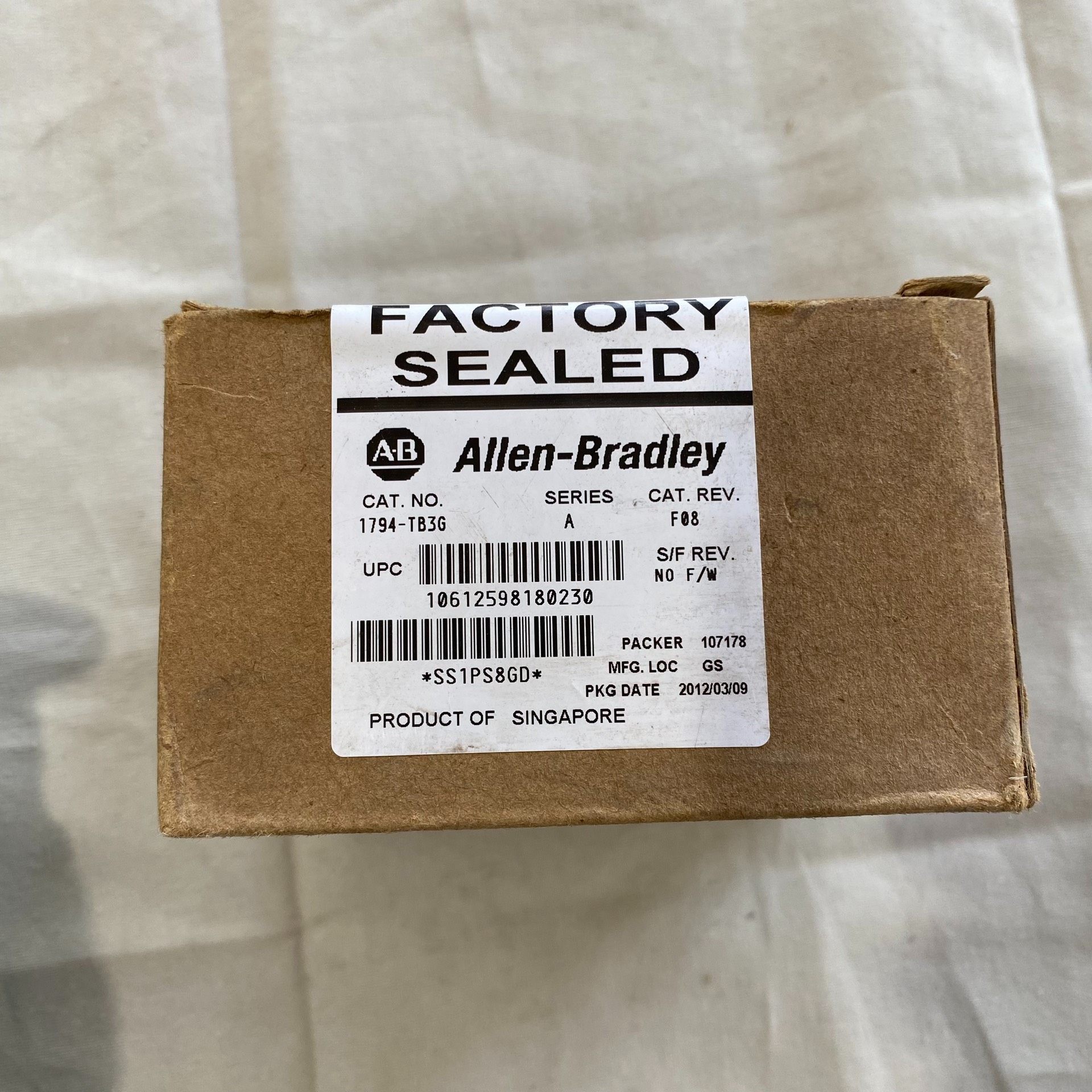 AB 模块 1794-TB3G 现货~议价~顺丰到付~