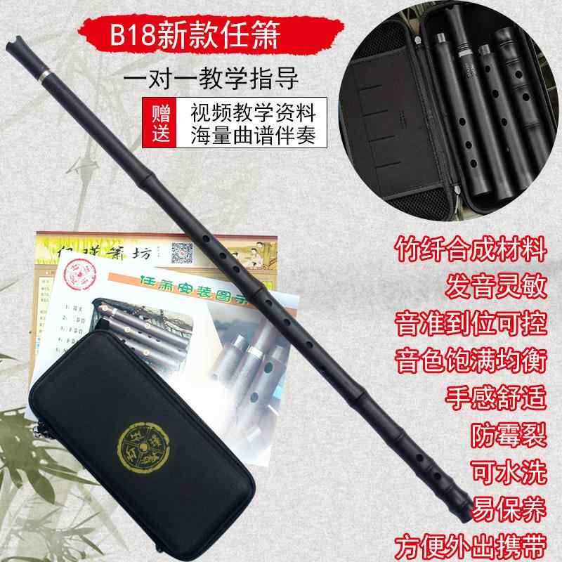 高档任瑾箫成人乐器初学零基础入门紫斑竹九节节萧脂三琴洞箫树短