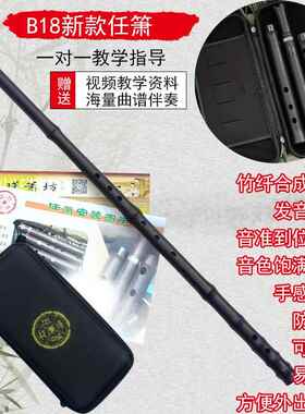 高档任短箫成人乐器初学零基础入门紫南斑竹九节萧树脂琴洞瑾箫三