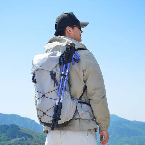 ARCSTG碳纤维登山杖专业户外手杖碳素伸缩棍爬山拐杖徒步装备儿童