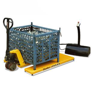 E型HU600升降平台固定式 电动升降机液压平台叉车用登高台