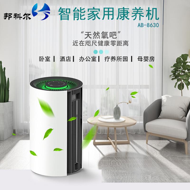 康养负氧离子空气净化器智能家用氧吧除烟除甲醛空气净化机工厂批
