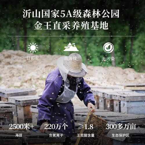 春浆新鲜纯蜂王浆蜂皇浆蜂乳鲜王浆鲜活峰蜂黄浆两盒500g