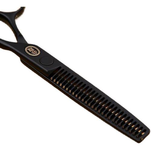 理发店美发师专用进口平牙无痕鹿齿鱼骨洞洞匠族烟斗柳叶胖胖剪刀