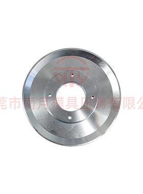 压铸工艺南月铝合金150x16导轮(圆槽R1)电线电缆设备车床硬阳喷瓷