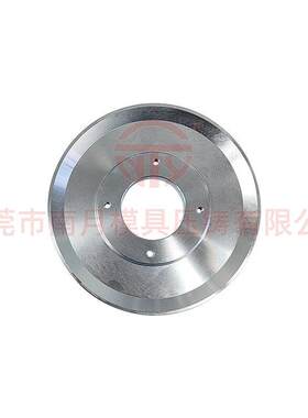 压铸工艺南月铝合金150x16导轮(圆槽R1)电线电缆设备车床硬阳喷瓷