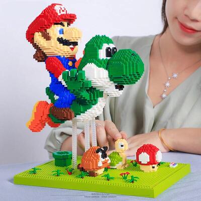 Balody Super Ma Fly Building Blocks Goomba Koopa 3D Model DI