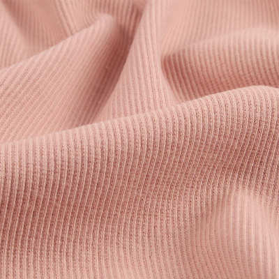 420g全棉拉架2*2罗纹面料 新坑条罗纹布 秋冬打底家居服面料