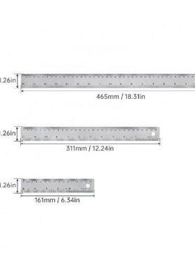 3pcs/pack 6 inch 12 inch 18 Inch Stainless Steel Metal