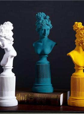 过年装饰摆件客厅氛围感好物摆件新款淑女女神雕像桌面北欧居家饰