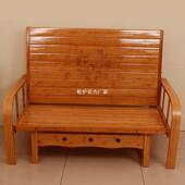 竹床简折叠多床沙发家易两用单人用双PZY人功能办公室耐用