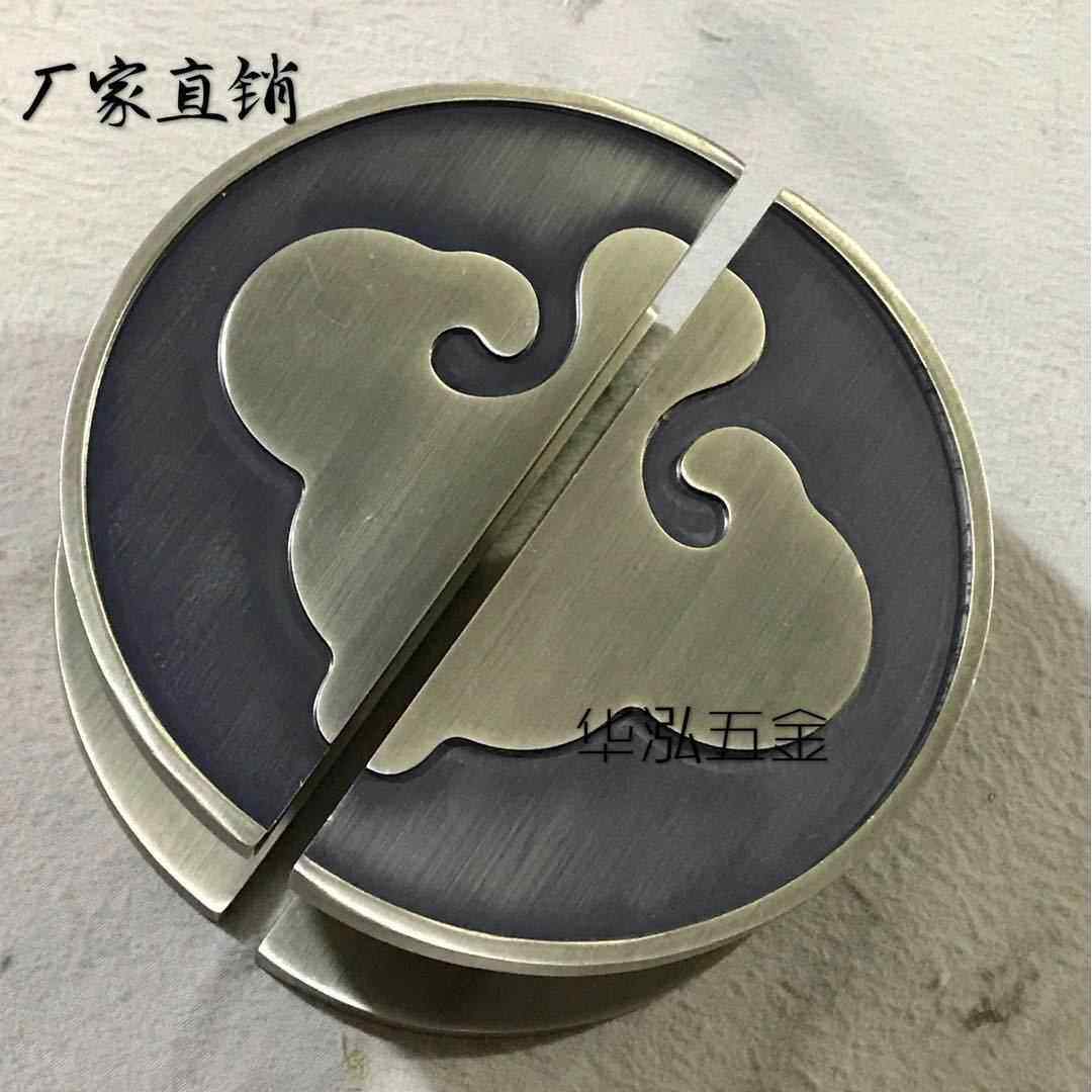 古铜仿古大门拉手 中式圆形拉手 玻璃门拉手木门把手半圆大门拉手