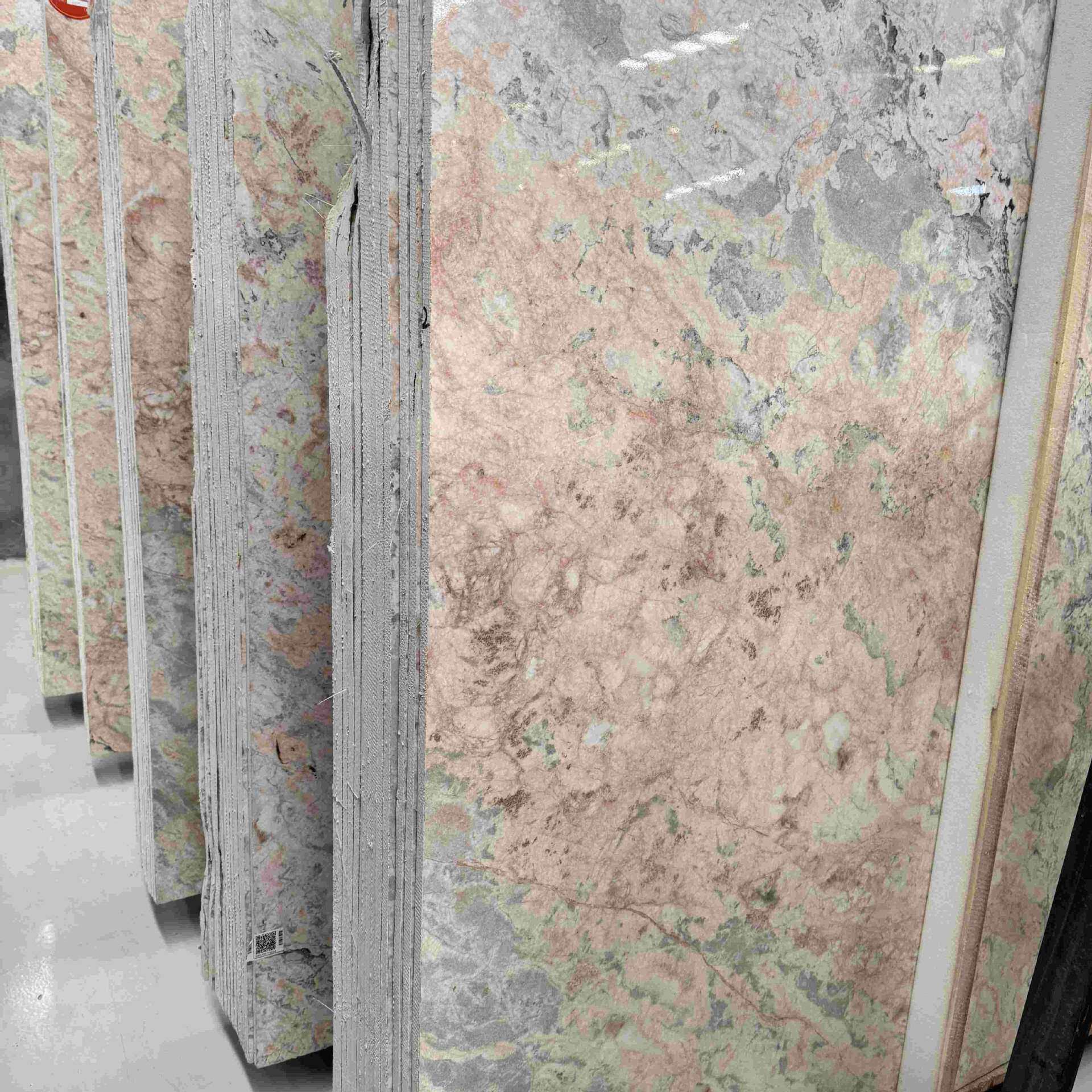 粉色大理石澳伦玉 奢石岛台餐桌厨房大理石台面石材桌面