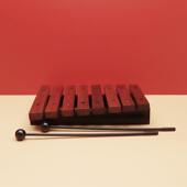 正品 专业15红色木敲琴小音木琴奥尔音夫儿童乐打乐击器八音琴早教