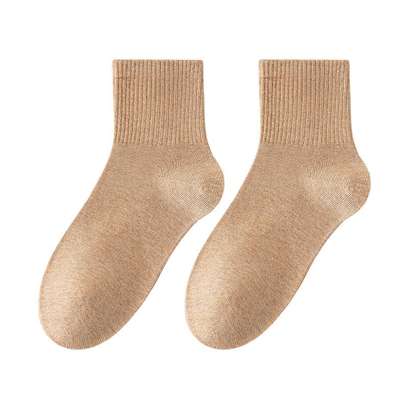 一次性款男士季加厚军训用品压缩旅行通用日抛中筒袜