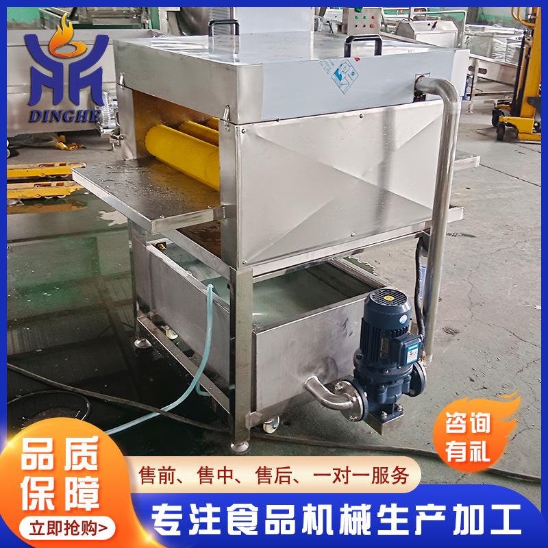 供应芭蕉叶荷叶清洗设备全自动粽子毛辊清洗机槲树叶清洗设备