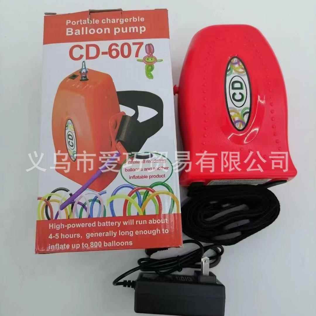 CD6气7便携式长条气球电动充泵蓄电238小型单孔0气球泵充气泵