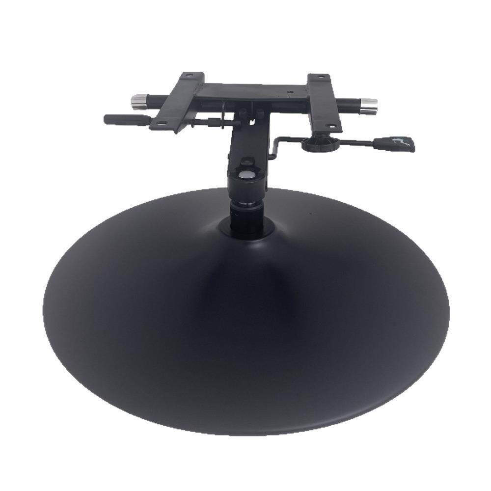 发廊理发美发椅子底座圆盘椅子五金金属配件底盘底座升降旋转底座