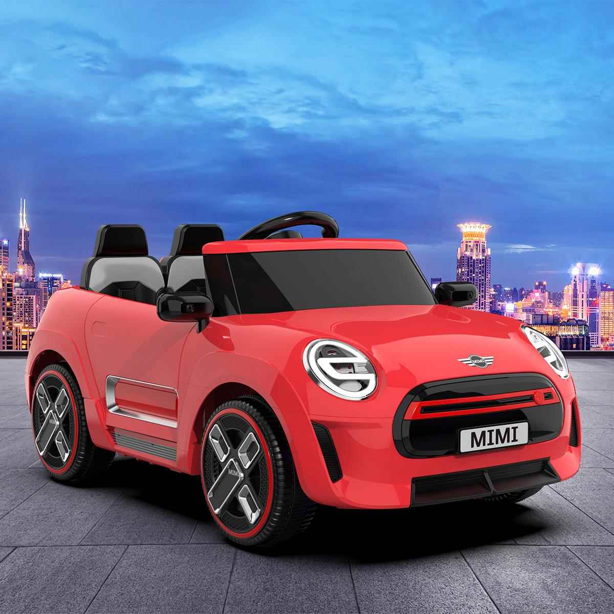 高档儿童电车四汽车1一动3岁孩带遥小控轮玩具车可坐人宝宝充电电