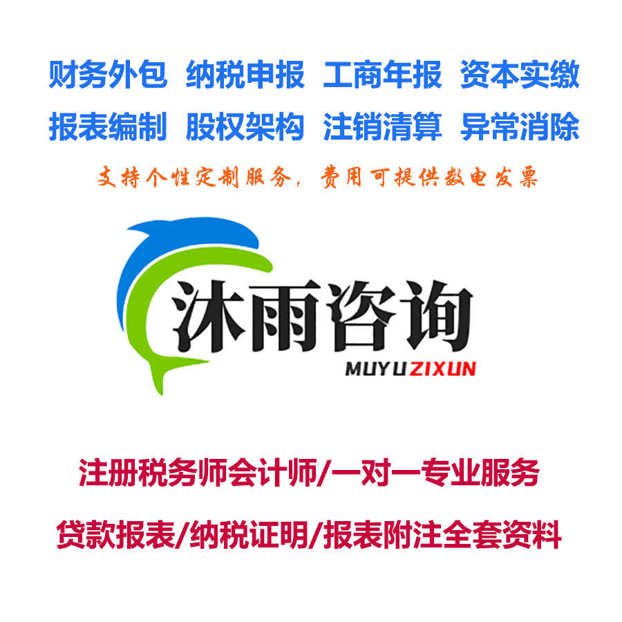 新版现金流量表自动编制模板贷款报表申报表完税证明全套资料定制