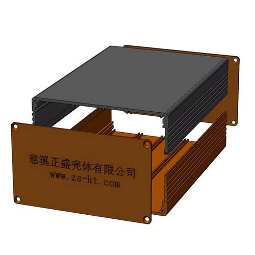 现货127X75铝合金壳体型材外壳电源防水盒散热机箱仪表铝壳8142