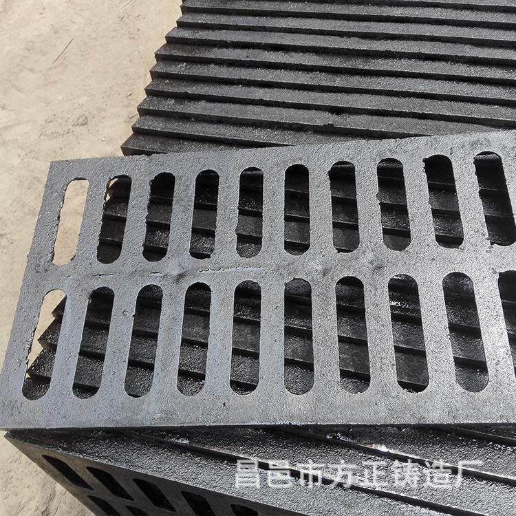 球墨铸铁雨水篦子 厂家供应市政铸铁排水沟盖板 道路排水雨水篦子