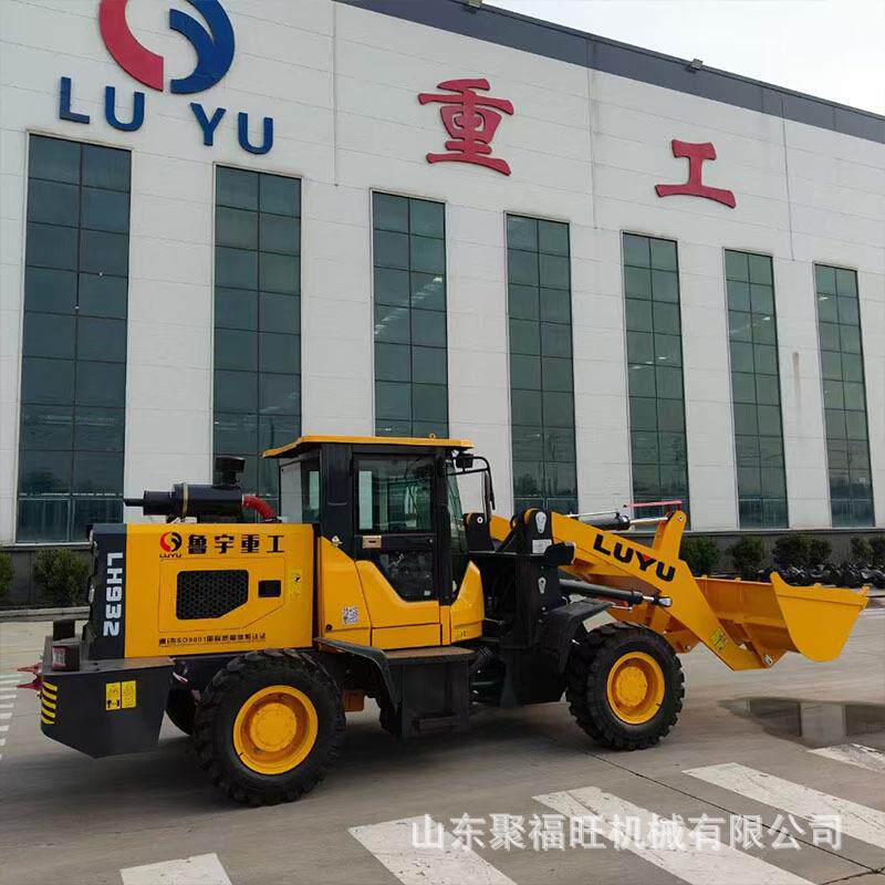 建筑工地小型装载机养殖场树木废品抓草机农场粮食砂石装载机