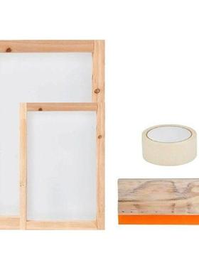 4x Screen Printing Kit DIY Handcrafts Supplies with