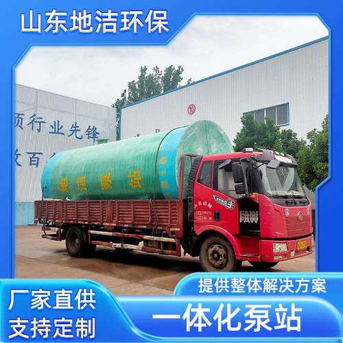 镇级污水处理设备一体化污水提升雨污泵站污水处理预制泵站