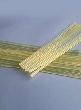 四季适用顺之缘难粘材料用270*11规格高粘性透明深黄色粗热熔胶棒