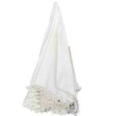 8k流苏户外遮阳沙滩伞纤维骨庭院露营太阳伞榉木杆别墅露台遮阳伞