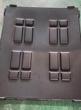 上海塑塑料盘板川字栈板托盖盖注吸塑盖板塑料卡MEC板托盘盖