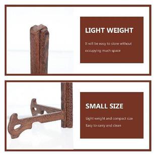 Wooden Tea Cakes Display Compact Lightweight Home Decor