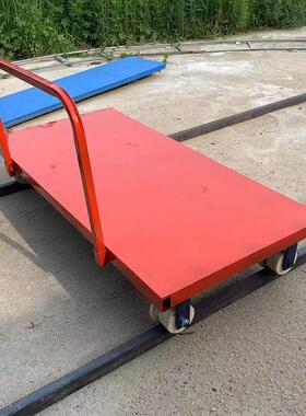 厂家直营1435轨距铁路劳动车搬运车手推车生产线平板车