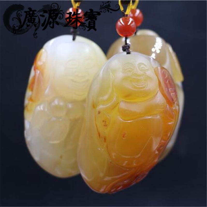 厂家直供巴西玛瑙玉髓手把件圆头貔貅镂空手把件开店直播货源