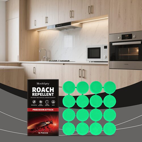 MOONSPRY Cockroach Bait Strips - Convenient and Effective fo