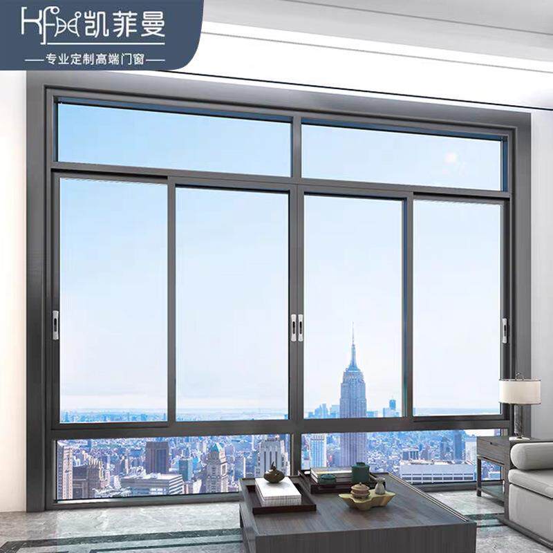 东铝合金平开窗户台客广厅室内推拉窗玻璃落地断桥铝ZBJ阳窗纱窗