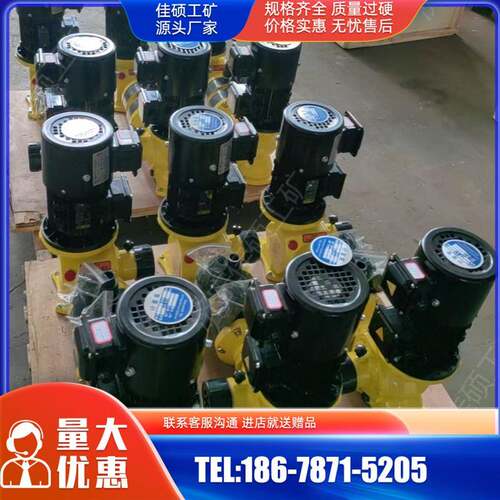 DJ-D650/0.6机械隔膜计量泵安装便捷流量可控
