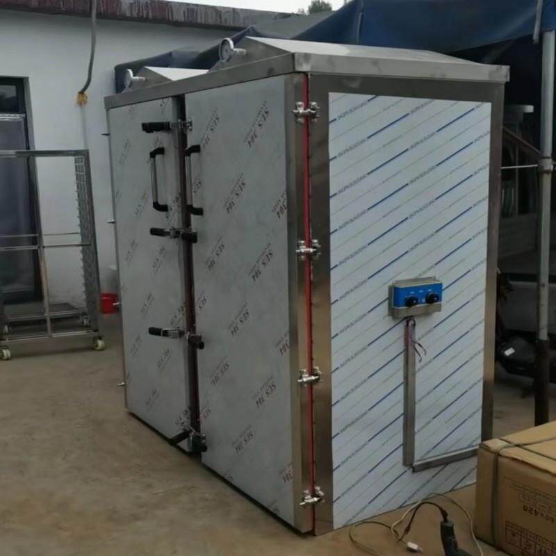 创丰供应馒头房大型不锈钢蒸房蒸饭柜商用馒头流水线设备馒头蒸箱